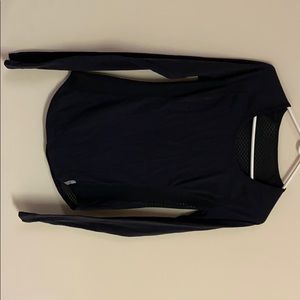 Black Long Sleeve Running Shirt